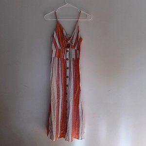 Beautiful Japna Striped Beach Dress!